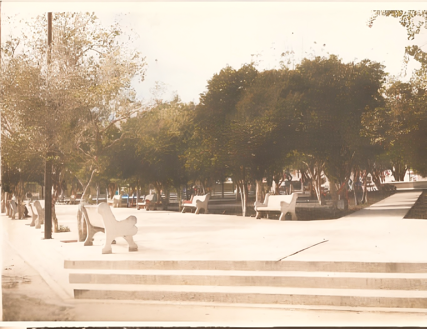 Plaza Juarez, Monterrey, Nuevo León, Fotogria de 1964